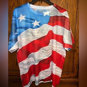 Men's patriotic shirt